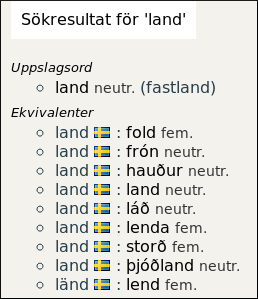 leitarniðurstöður í sænskum ham